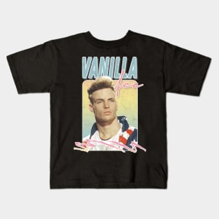 Vanilla Ice / 90s Aesthetic Fan Art Design Kids T-Shirt